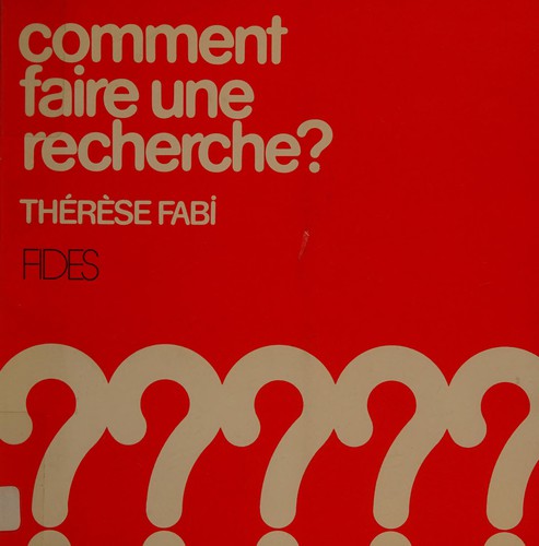 Comment faire une recherche?