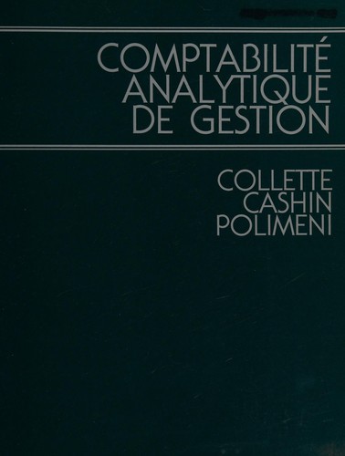 Comptabilité analytique de gestion