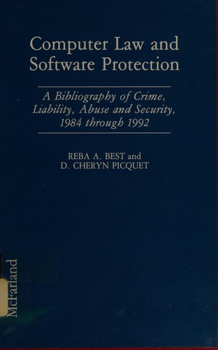 Computer law and software protection