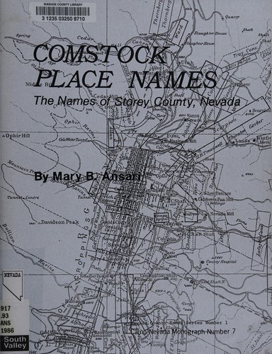 Comstock place names