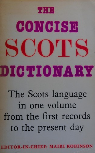 The Concise Scots Dictionary