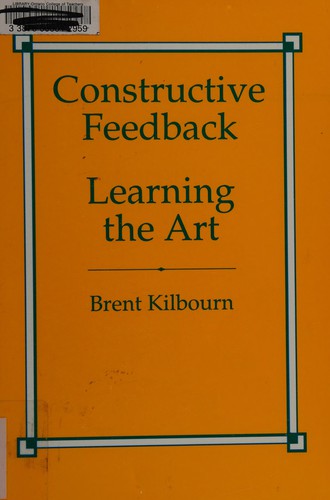 Constructive feedback