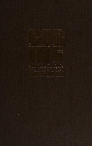 Coring and core analysis handbook