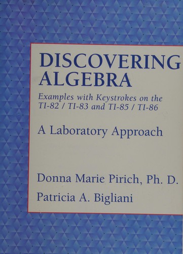 Discovering Algebra