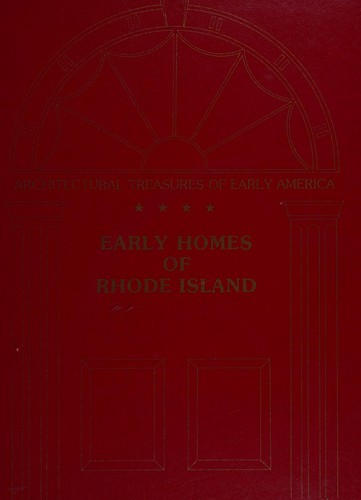 Early homes of Rhode Island