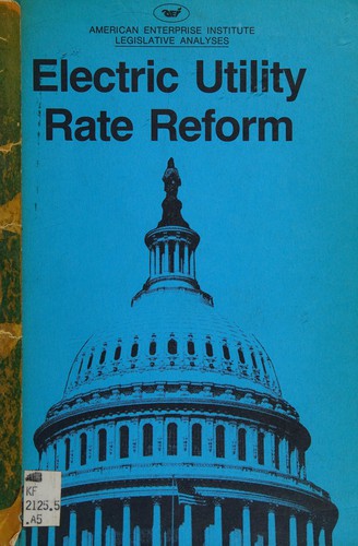 Electric utility rate reform