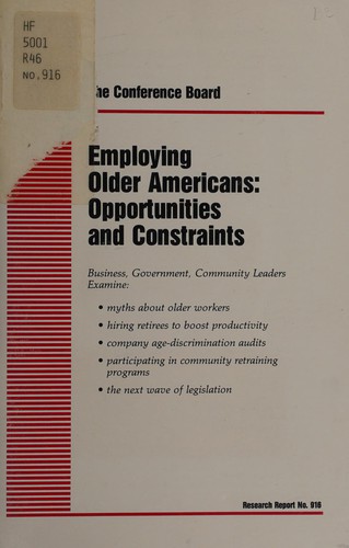Employing older Americans