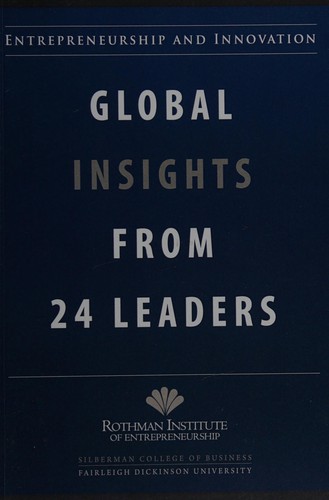 Entrepreneurship and innovation