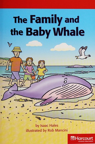 The family and the baby whale