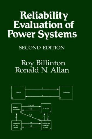 Reliability evaluation of power systems