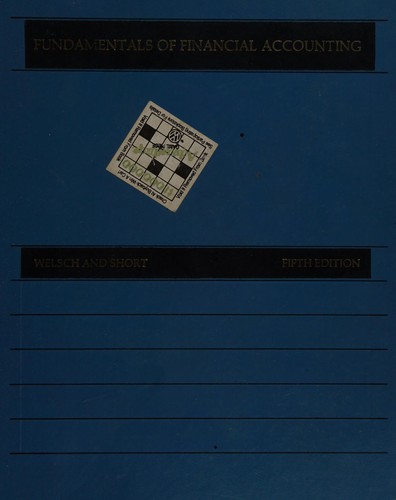 Fund Fin Acctg Sg (The Robert N. Anthony/Willard J. Graham series in accounting)