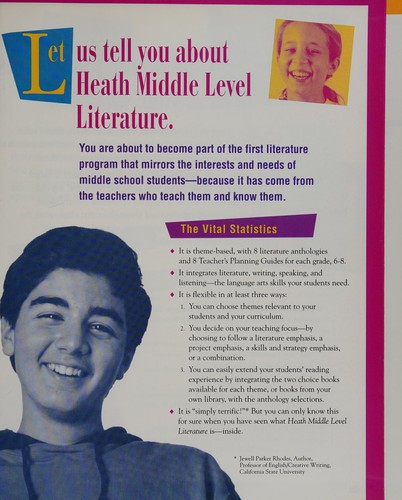 Heath middle level literature