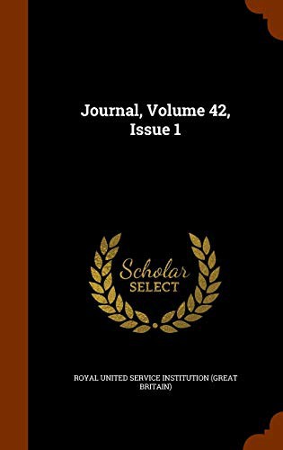 Journal, Volume 42, Issue 1