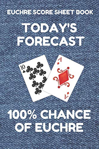 Euchre Score Sheet Book