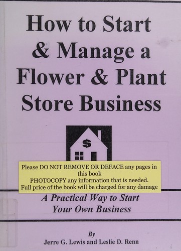 How to start & manage a flower & plant store business