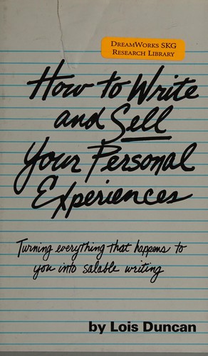 How to write and sell your personal experiences