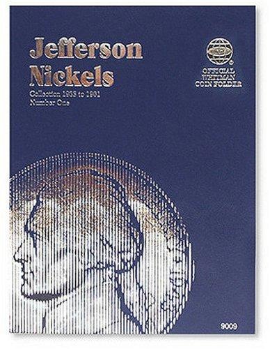 Jefferson Nickles Folder 1938-1961 (Official Whitman Coin Folder)
