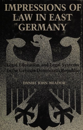 Impressions of law in East Germany
