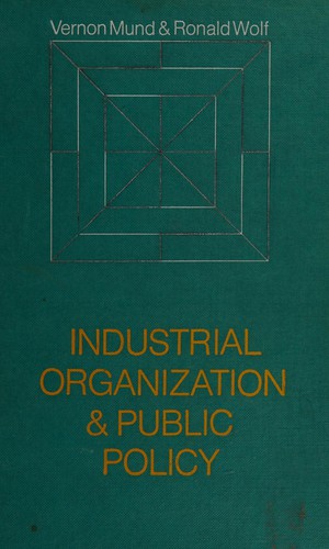 Industrial organization and public policy