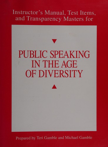Sm Pub Speakng Age Diversty I/M T/B