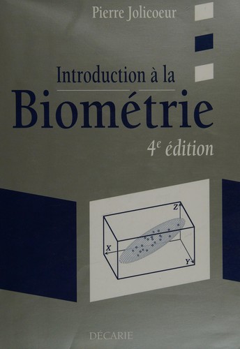 Introduction à la biométrie