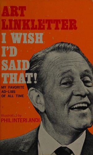 I wish I'd said that!