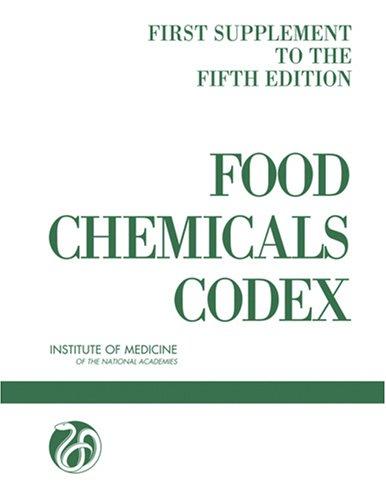 Food chemicals codex
