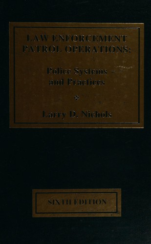 Law enforcement patrol operations