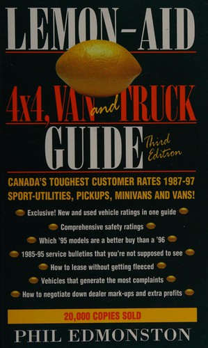 Lemon-Aid 4X4 Van and Truck Guide