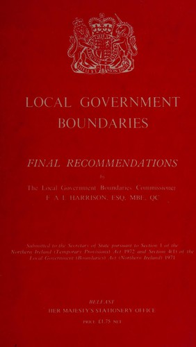 Local government boundaries