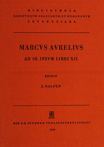 Marci Aurelii Antonini Ad se ipsum libri XII