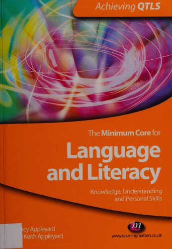 The minimum core for language and literacy