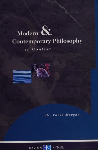 Modern and contemporary philosophy