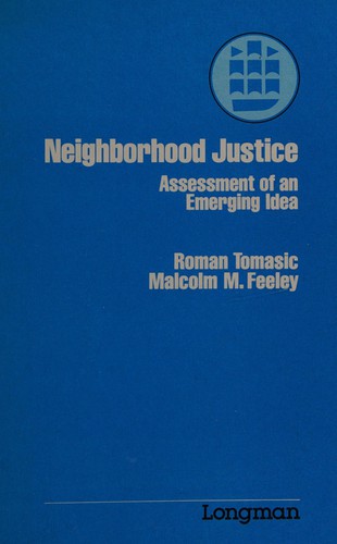 Neighborhood justice
