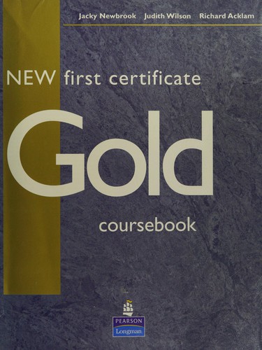New First Certificate Gold