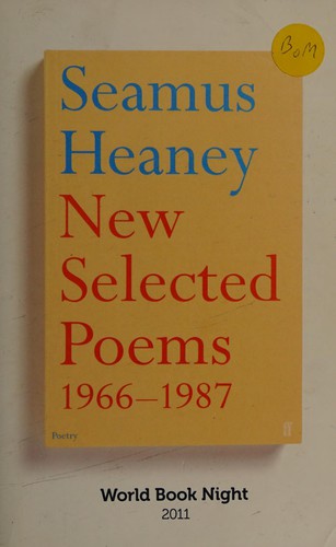 New selected poems 1966-1987