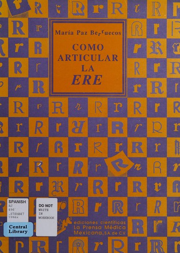 Cómo articular la ere