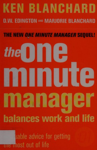 The one minute manager balances work and life