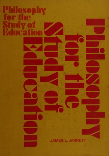 Philosophy for the study of education