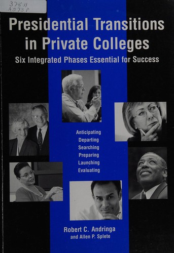 Presidential transitions in private colleges