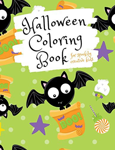 Halloween Coloring Book for Spookily Creative Kids