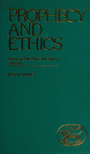 Prophecy & Ethics (JSOT Supplement)