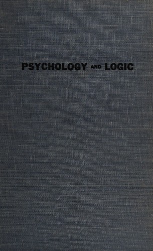 Psychology and logic