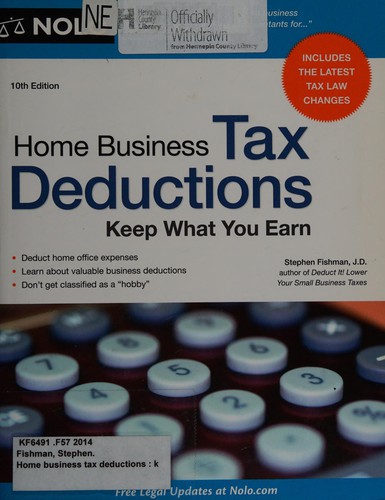 Home business tax deductions