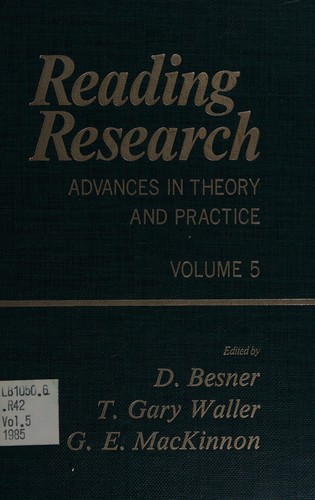 Reading Research Advances in Theory and Practice