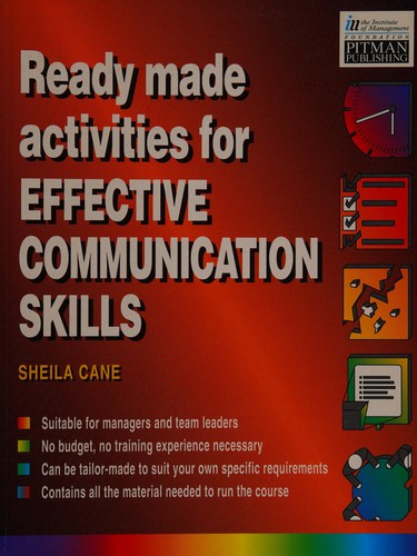 Ready-made Activities for Effective Communication Skills