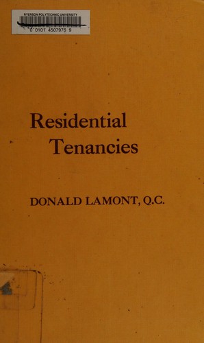 Residential tenancies