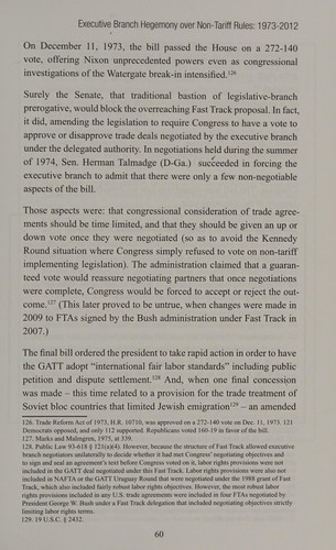 the rise and fall of fast track trade authority