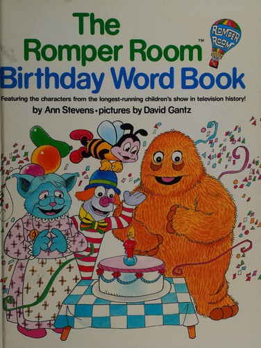 The Romper Room birthday word book