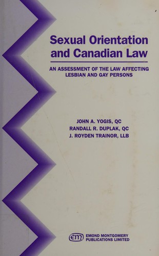Sexual orientation and Canadian law